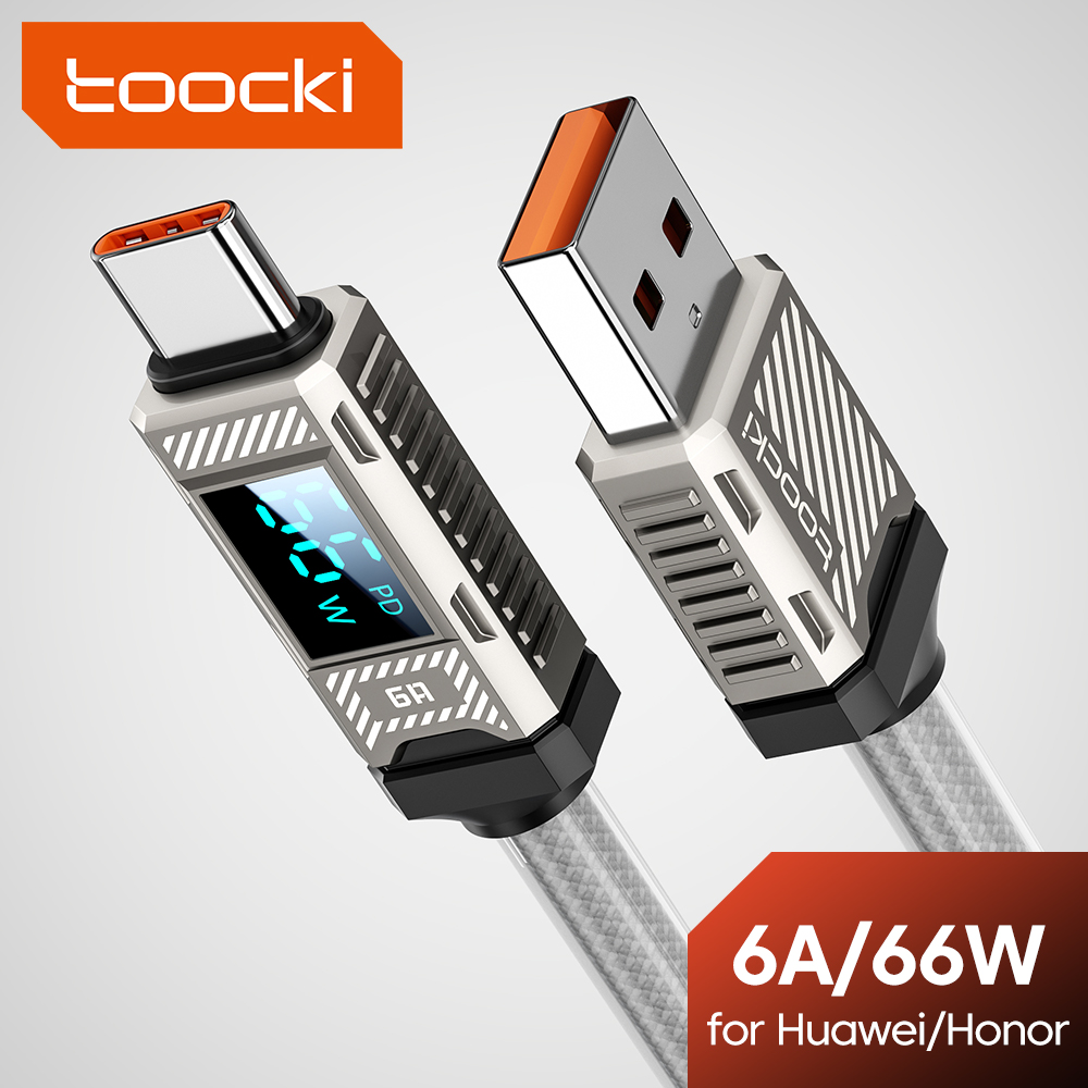 Usb Data Cable - Toocki PD 66 Вт USB C-кабель