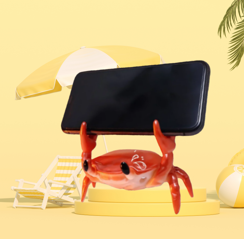 3D-фигурка краба для декора ст – обзор и цена Phone Accessories For Old People