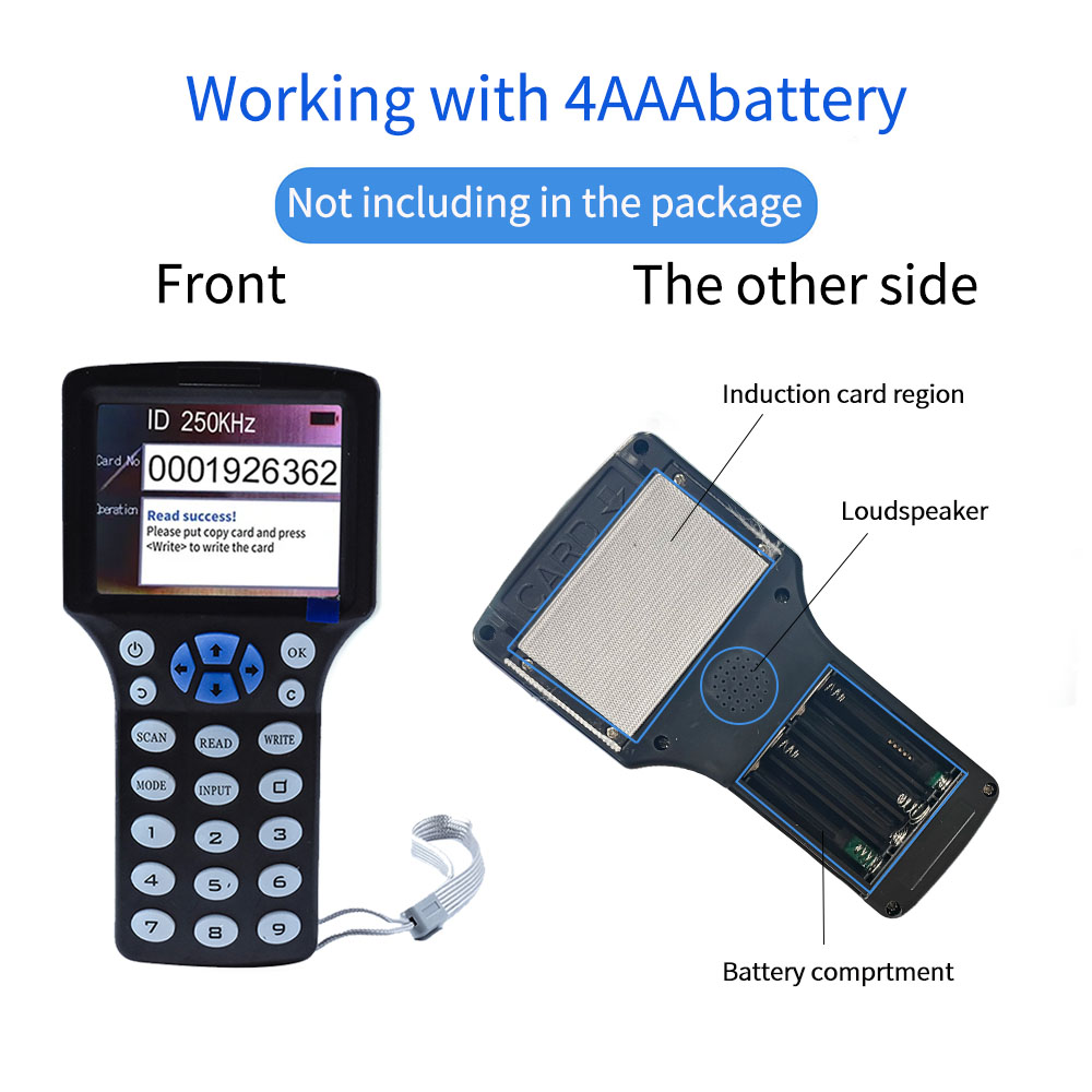 Портативный 10-частотный RFID/ – обзор и цена Nfc Card Reader