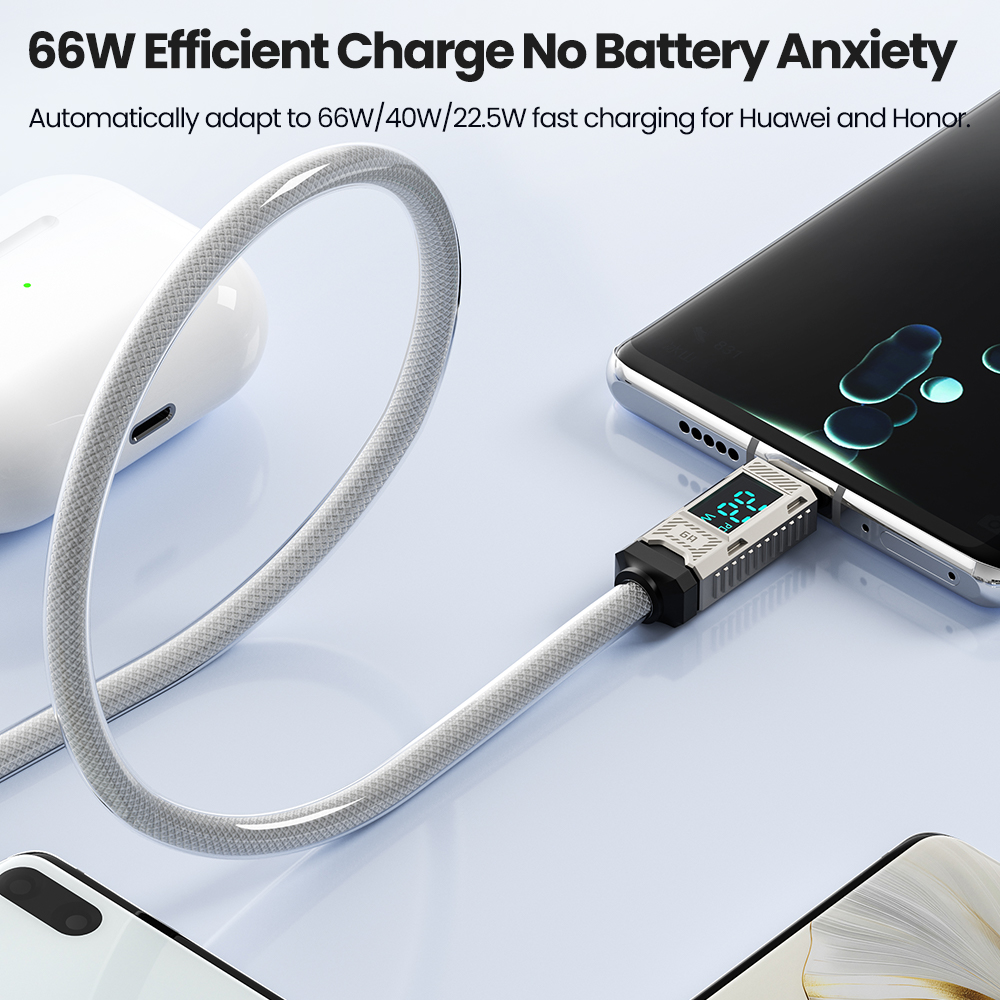 Toocki PD 66 Вт USB C-кабель 6 – обзор и цена Usb Data Cable