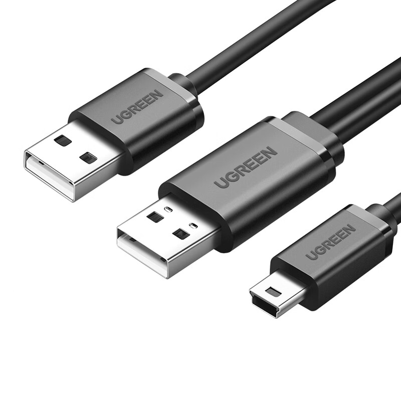 UGREEN Dual USB 2.0 к MINI USB – обзор и цена Usb Data Cable