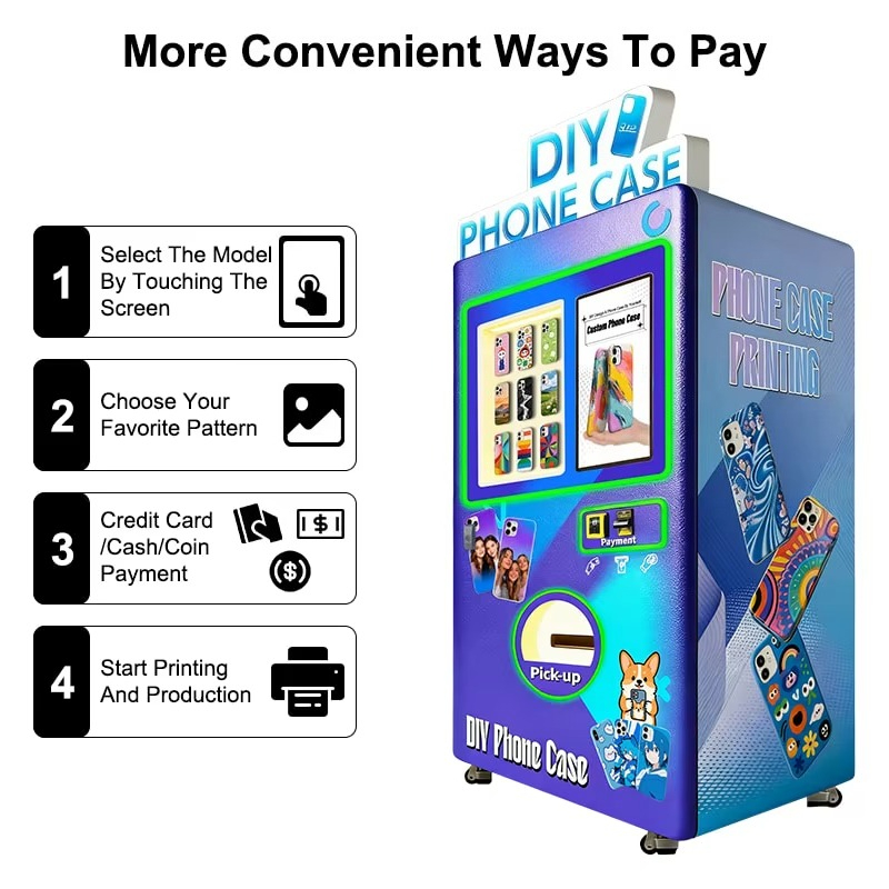 Торговый автомат FOODLINE для  – обзор и цена Phone Accessories Vending Machine