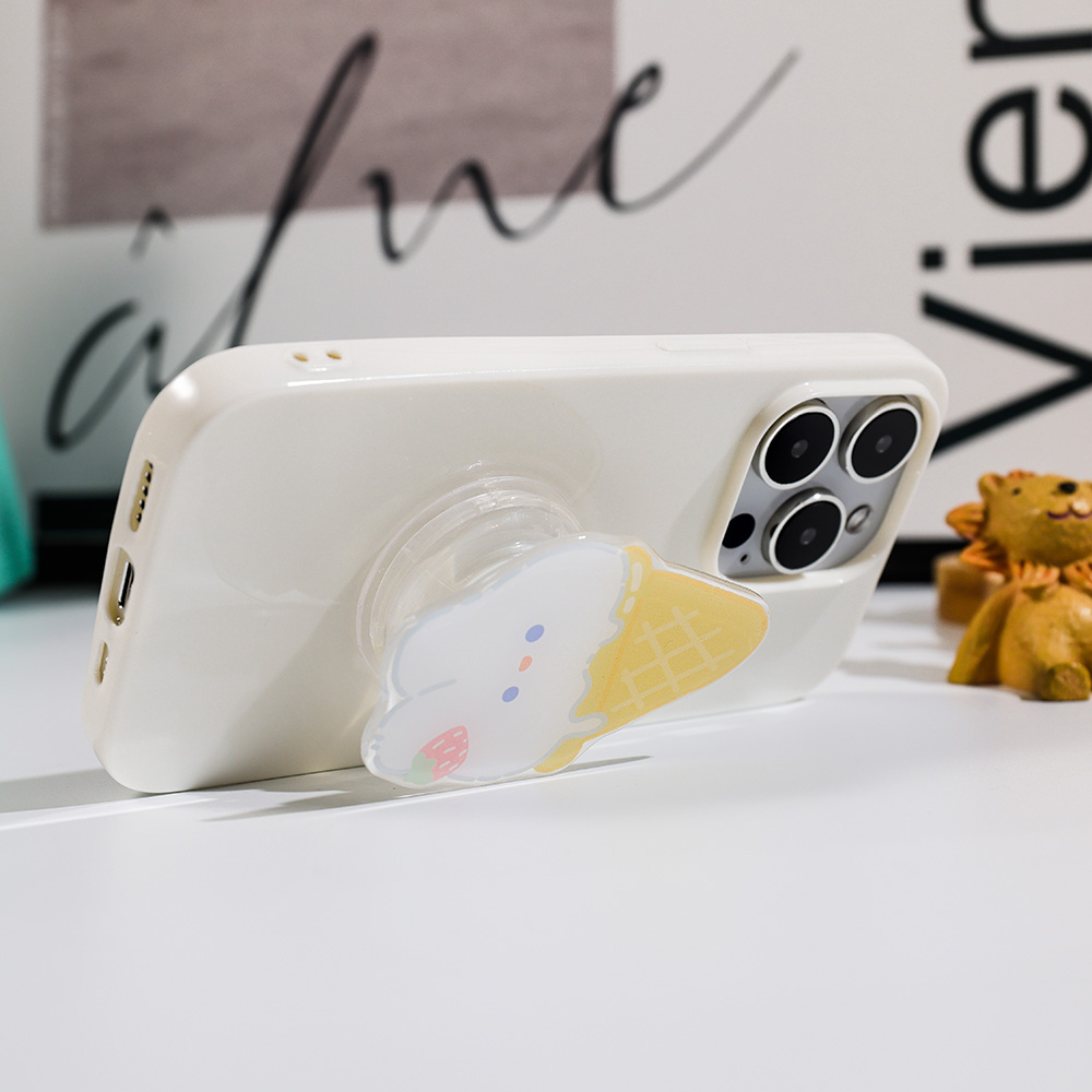 Милый мультяшный акриловый скл – обзор и цена Phone Accessories Ring Holder